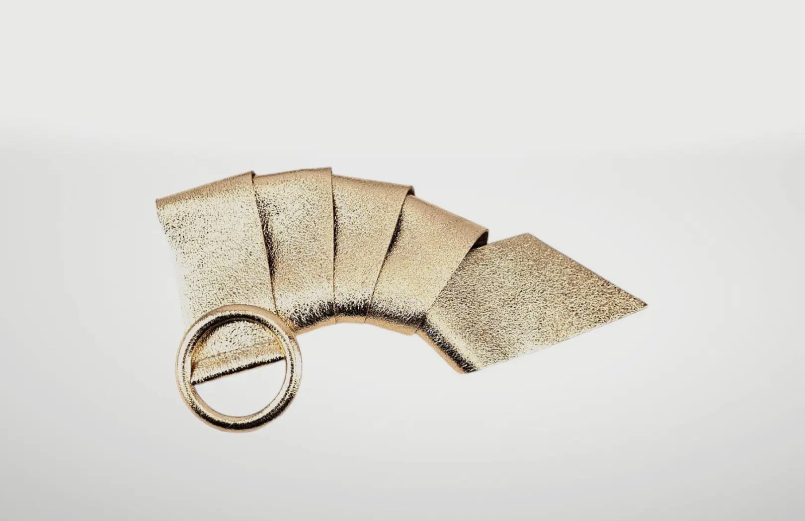 Claudia Cowhide Belt - Bronze - Blue Sky Fashions & Lingerie