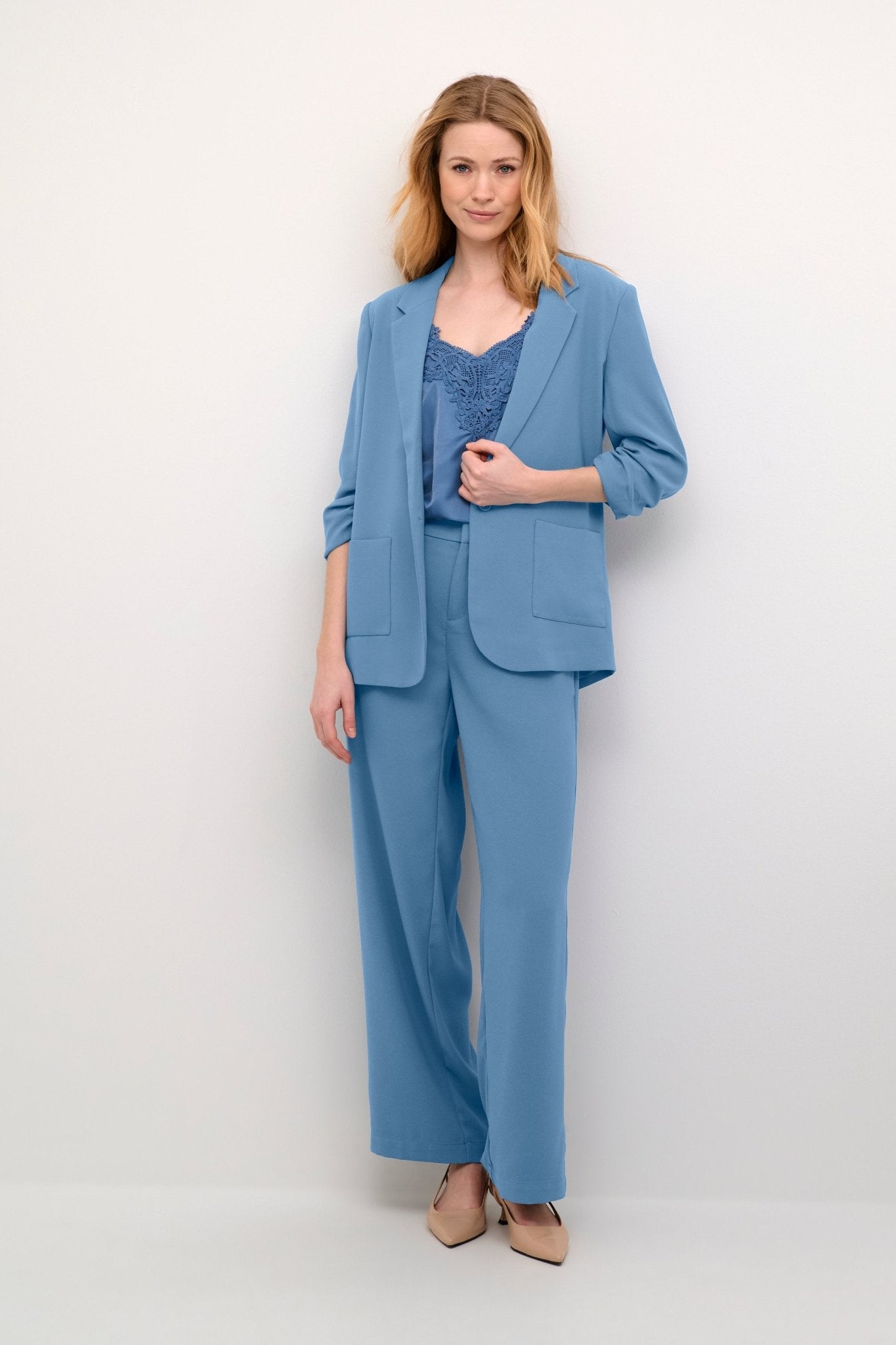 Cocamia Blazer by Cream - captain’s blue - Blue Sky Fashions & Lingerie