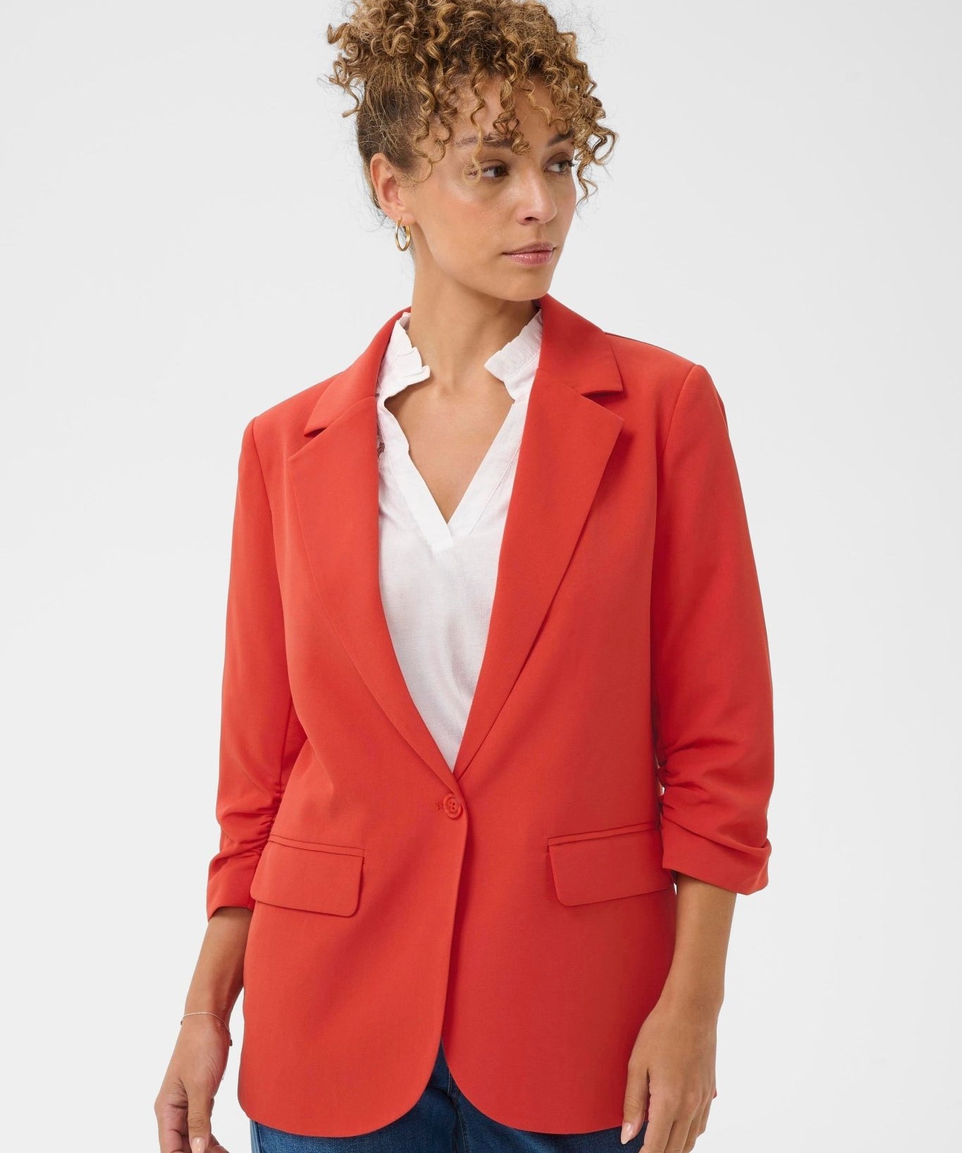 Cocamia Blazer by Cream - Paprika - Blue Sky Fashions & Lingerie