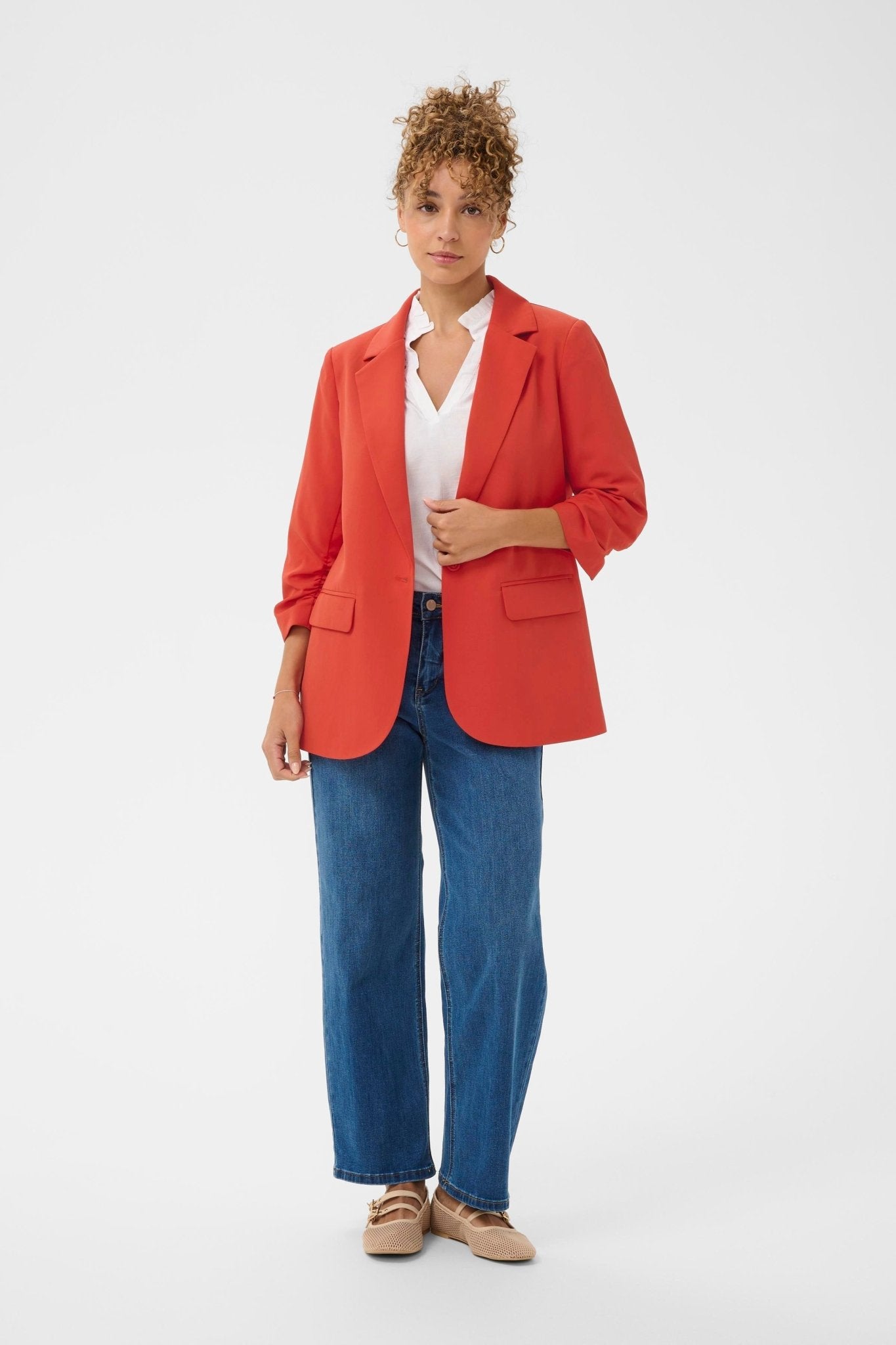 Cocamia Blazer by Cream - Paprika - Blue Sky Fashions & Lingerie