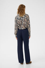 Cocamia Trousers by Cream - Navy - Blue Sky Fashions & Lingerie