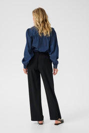 Cocamia Trousers by Cream - Pitch Black - Blue Sky Fashions & Lingerie