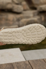 Contrast Stitch Detail Faux Suede Pu Patchwork Plush Slipper - Blue Sky Fashions & Lingerie