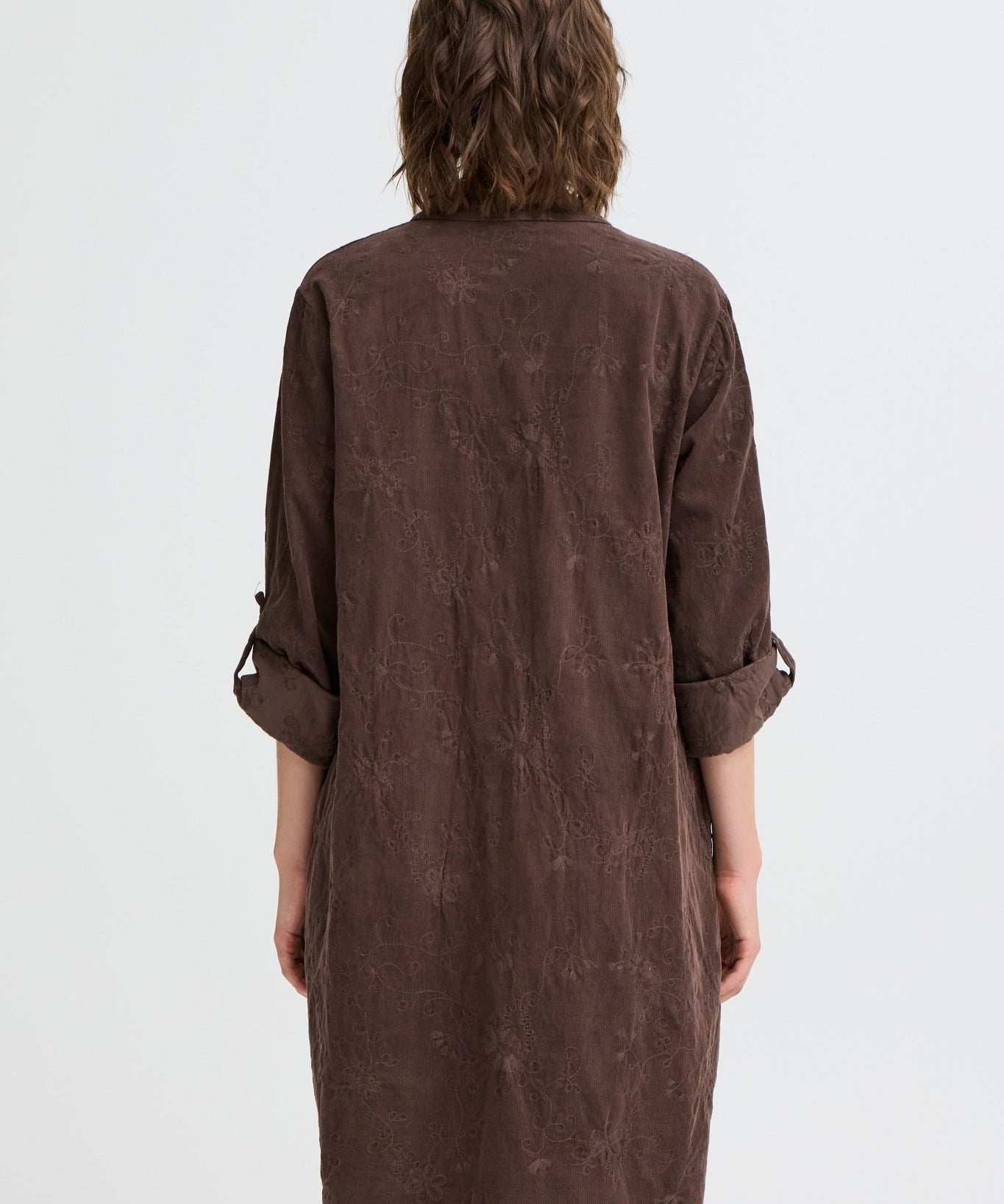 Corda Dress by Fransa - Chocolate Torte - Blue Sky Fashions & Lingerie