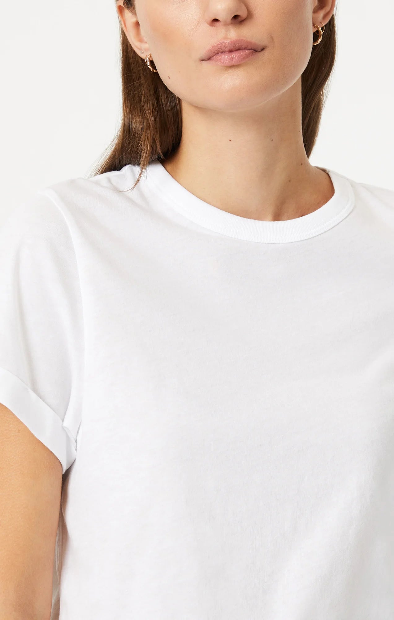 Cropped T - Shirt - White - Blue Sky Fashions & Lingerie