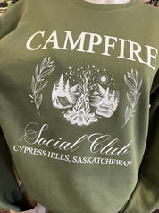 Cypress Campfire Crewneck Sweatshirt - Blue Sky Fashions & Lingerie