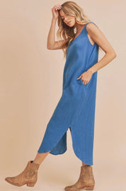 Daisy Dress - Azure - Blue Sky Fashions & Lingerie