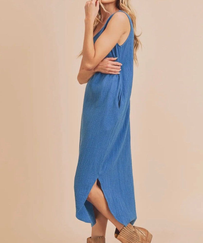 Daisy Dress - Azure - Blue Sky Fashions & Lingerie