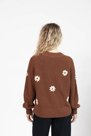 DAISY SWEATER IN CHESTNUT by Smash + Tess - Blue Sky Fashions & Lingerie