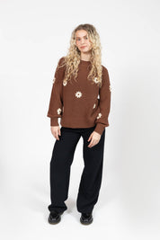 DAISY SWEATER IN CHESTNUT by Smash + Tess - Blue Sky Fashions & Lingerie