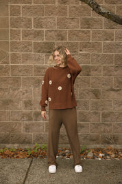 DAISY SWEATER IN CHESTNUT by Smash + Tess - Blue Sky Fashions & Lingerie