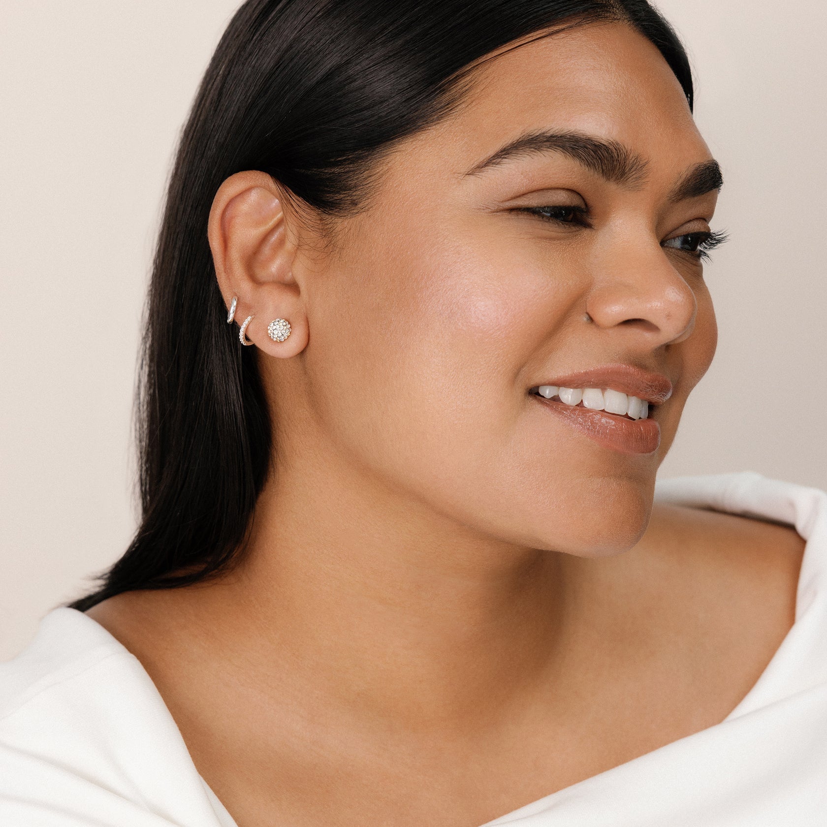 DANCING QUEEN SPARKLE BALL™ STUD EARRINGS 8mm - Blue Sky Fashions & Lingerie