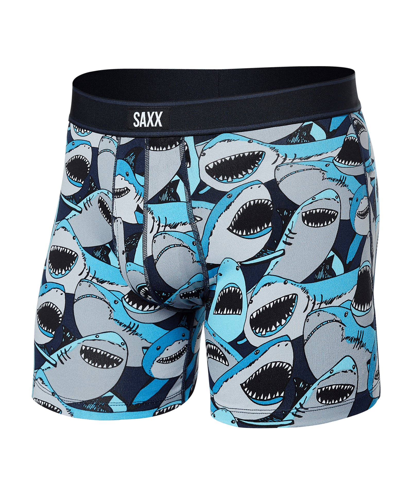 Daytripper Boxer Brief with fly - shark tank camo - Blue Sky Fashions & Lingerie