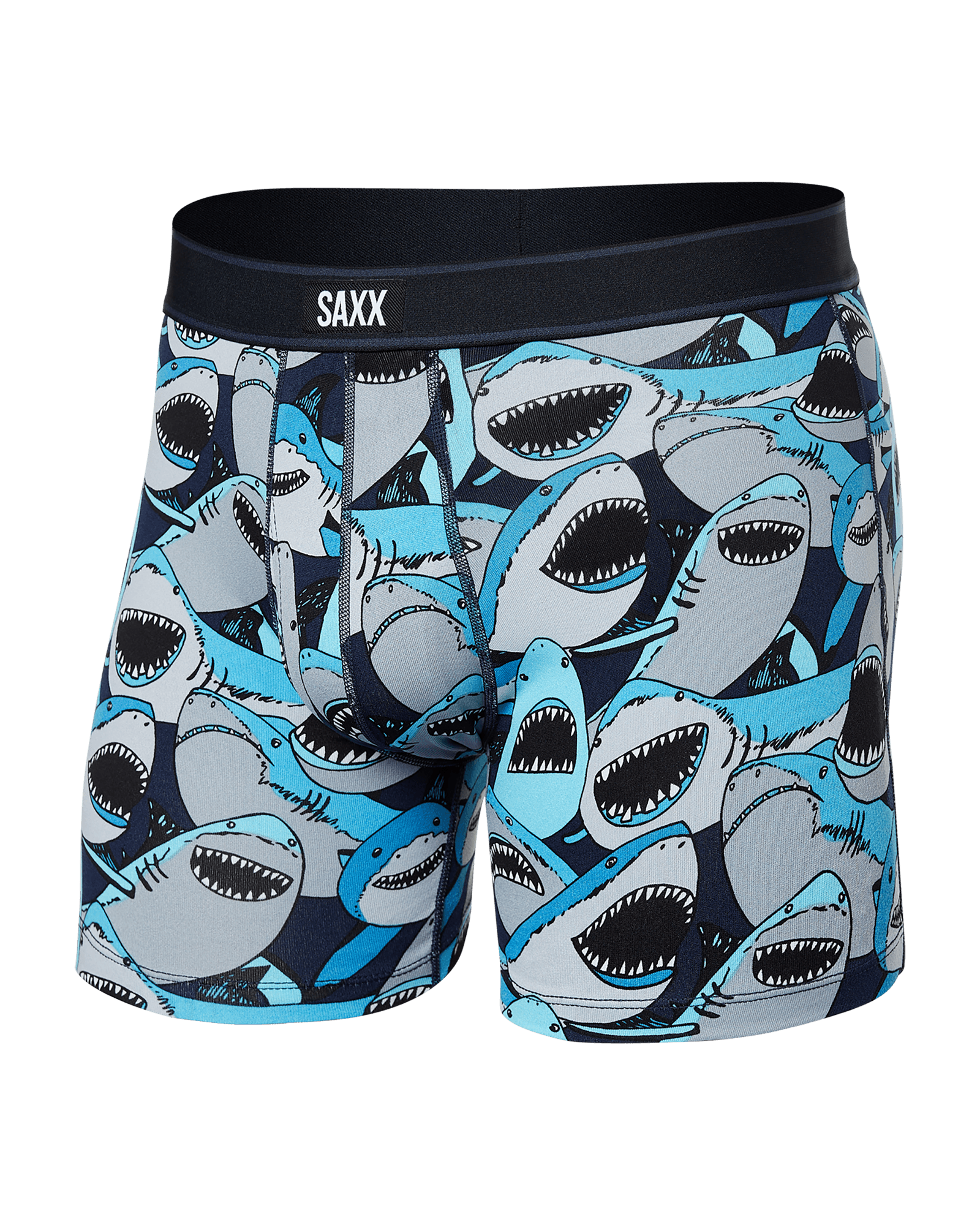 Daytripper Boxer Brief with fly - shark tank camo - Blue Sky Fashions & Lingerie