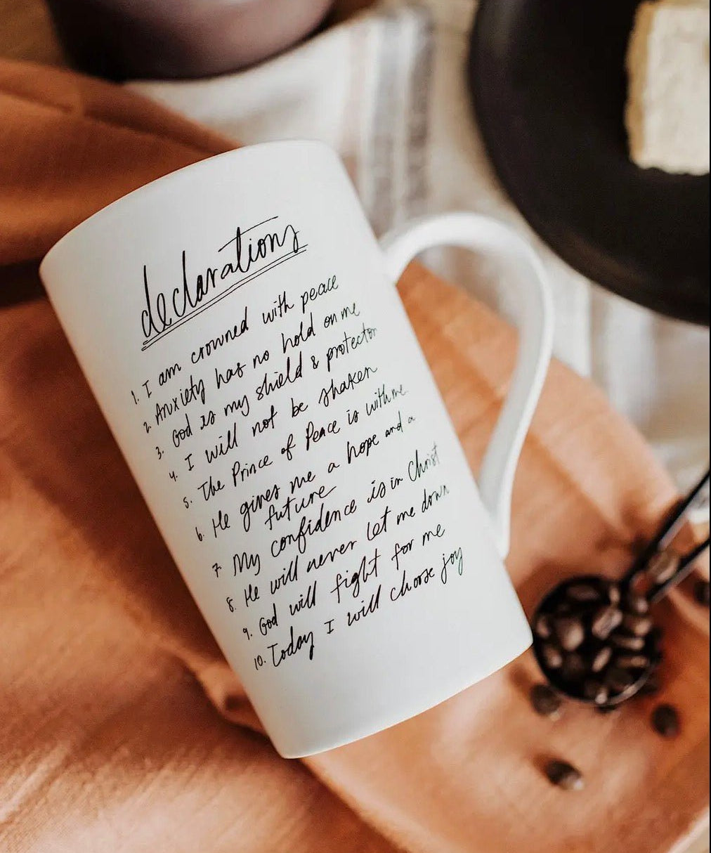 Declarations Mug - Blue Sky Fashions & Lingerie