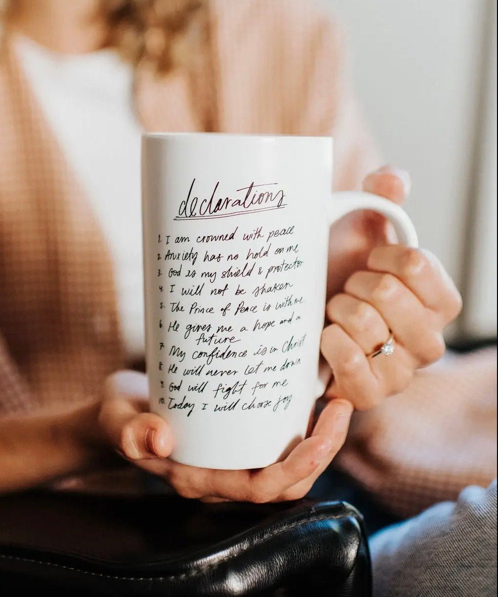 Declarations Mug - Blue Sky Fashions & Lingerie