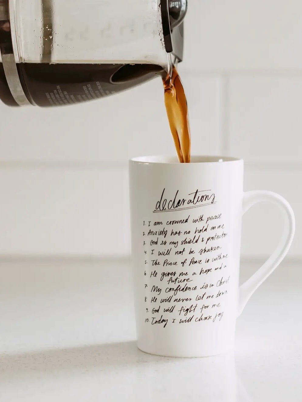 Declarations Mug - Blue Sky Fashions & Lingerie