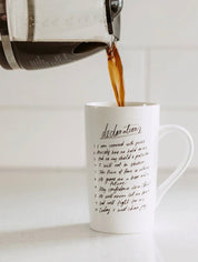 Declarations Mug - Blue Sky Fashions & Lingerie