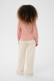 Dela Knit Blouse - Cafe Crème - Blue Sky Fashions & Lingerie