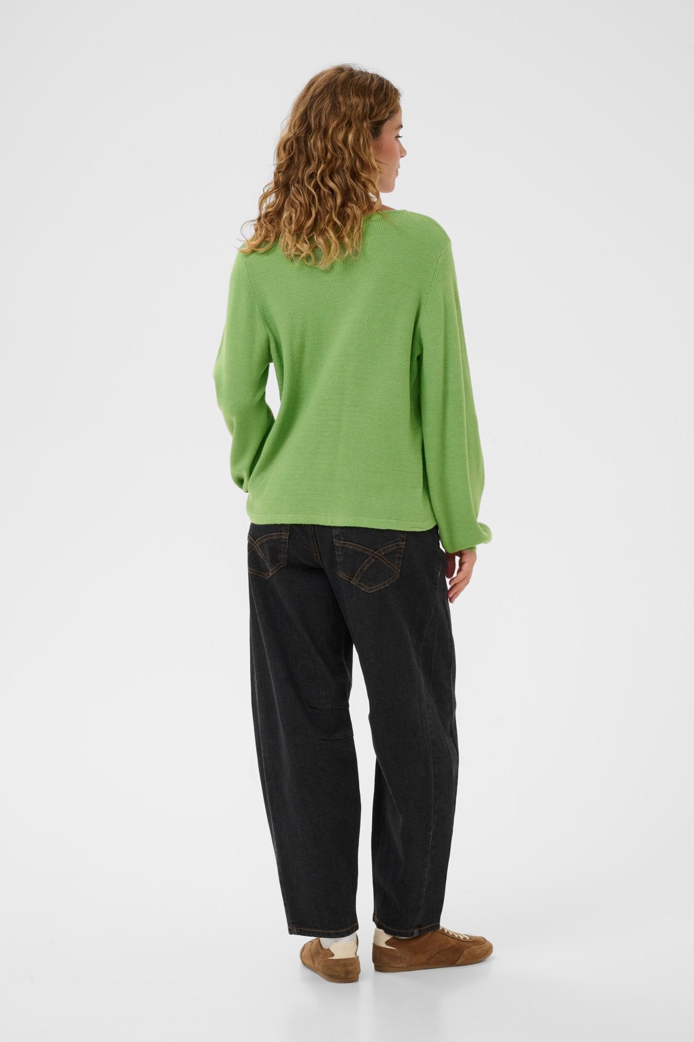 Dela Knit Blouse - Jade - Blue Sky Fashions & Lingerie