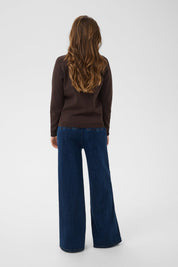 Dela Knit Pullover- Java - Blue Sky Fashions & Lingerie
