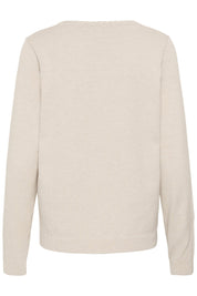 Dela Knit Pullover- Oat Melange - Blue Sky Fashions & Lingerie