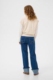 Dela Knit Slipover - Oat Melange - Blue Sky Fashions & Lingerie