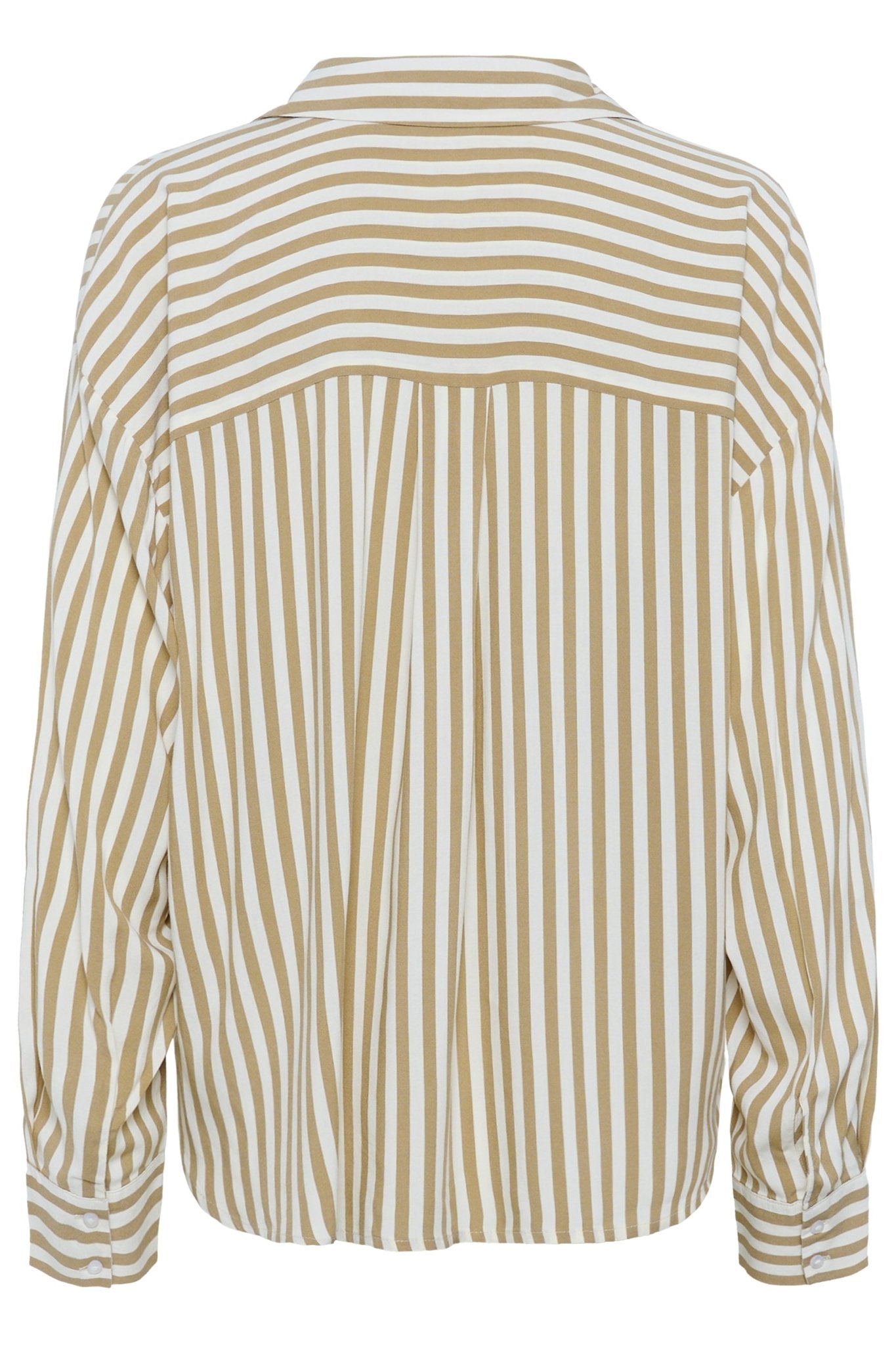 Denia Knot Shirt - dune stripe - Blue Sky Fashions & Lingerie