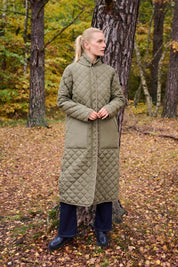 Donia coat by Culture - burnt olive - Blue Sky Fashions & Lingerie