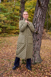 Donia coat by Culture - burnt olive - Blue Sky Fashions & Lingerie