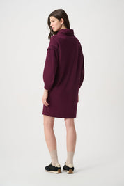 Drawstring Funnel Collar Dress 264611 by Joseph Ribkoff - Blue Sky Fashions & Lingerie