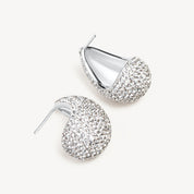 Dream Puff Sparkle Stud Earrings - Blue Sky Fashions & Lingerie