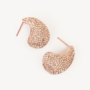 Dream Puff Sparkle Stud Earrings - Blue Sky Fashions & Lingerie