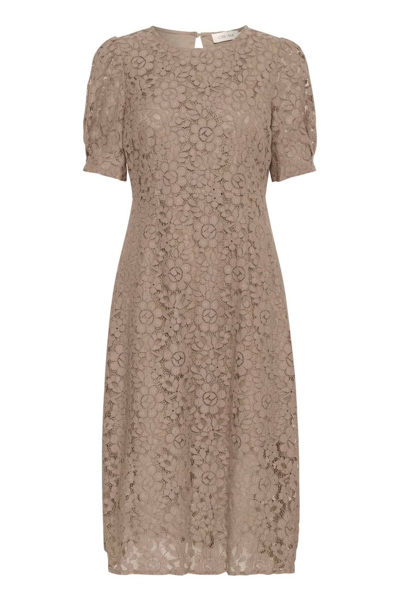 Ebana Lace Dress by Cream - Fossil - Blue Sky Fashions & Lingerie