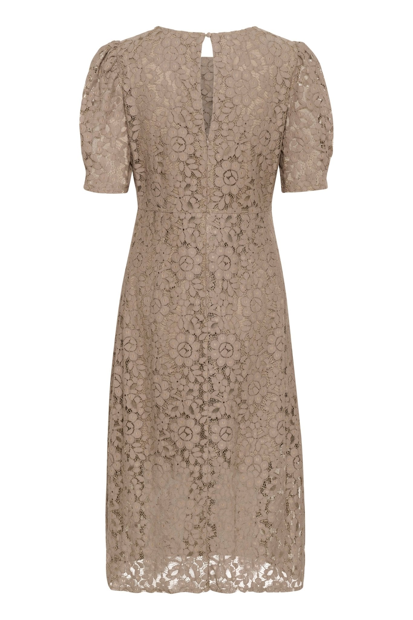 Ebana Lace Dress by Cream - Fossil - Blue Sky Fashions & Lingerie