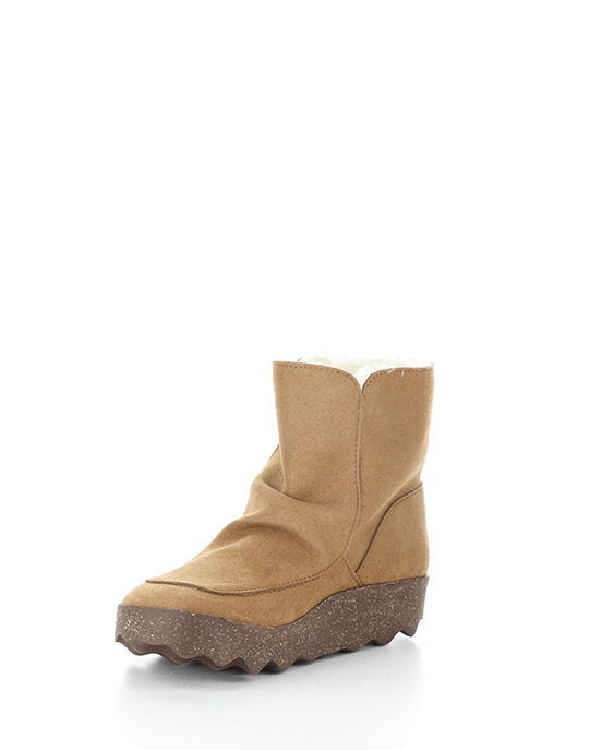 Eco Suede Faux Fur Ankle Boots - Blue Sky Fashions & Lingerie