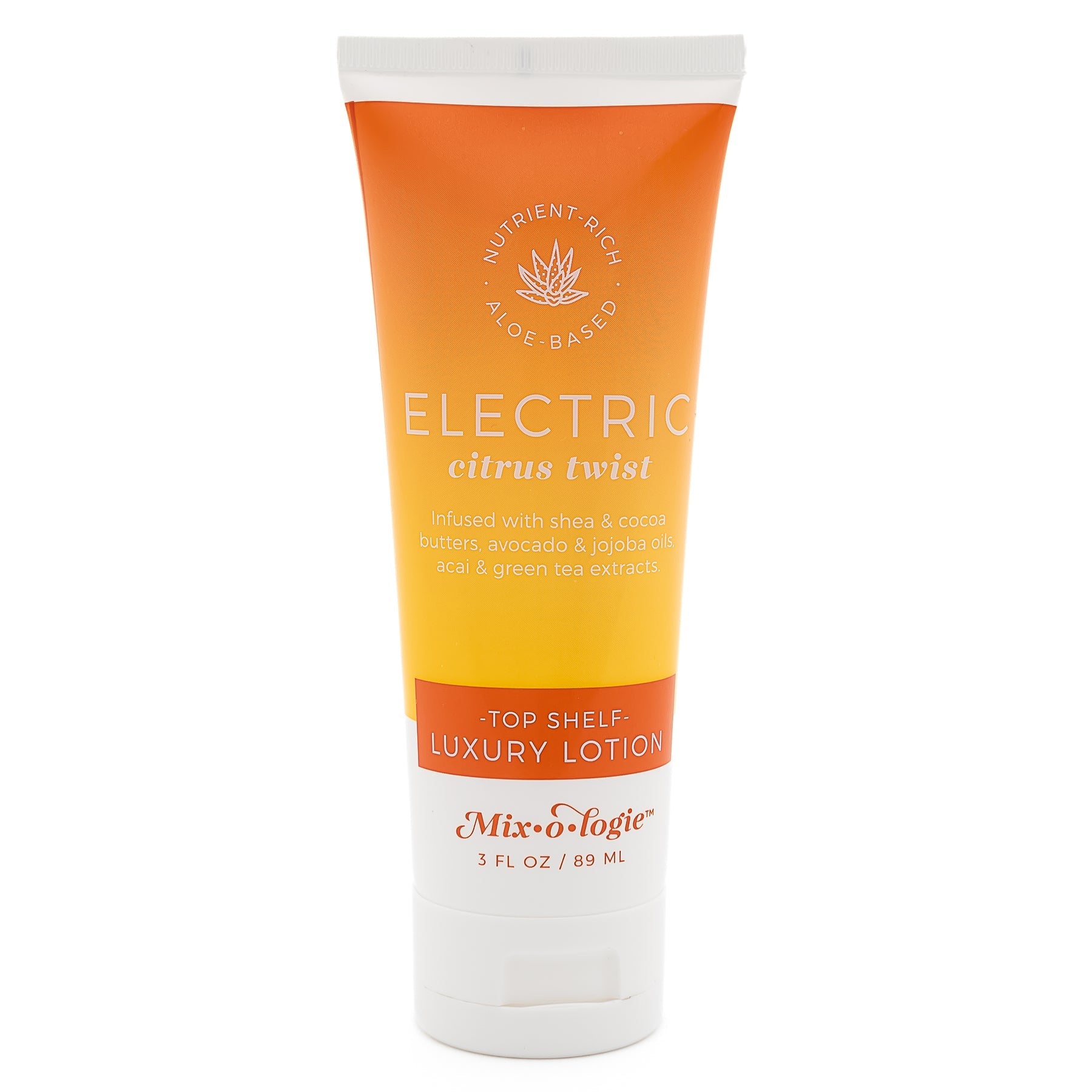 ELECTRIC (CITRUS TWIST) | TOP SHELF LOTION (3 FL. OZ) - Blue Sky Fashions & Lingerie