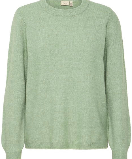 Ellis Pullover Sweater - Green Bay Melange - Blue Sky Fashions & Lingerie