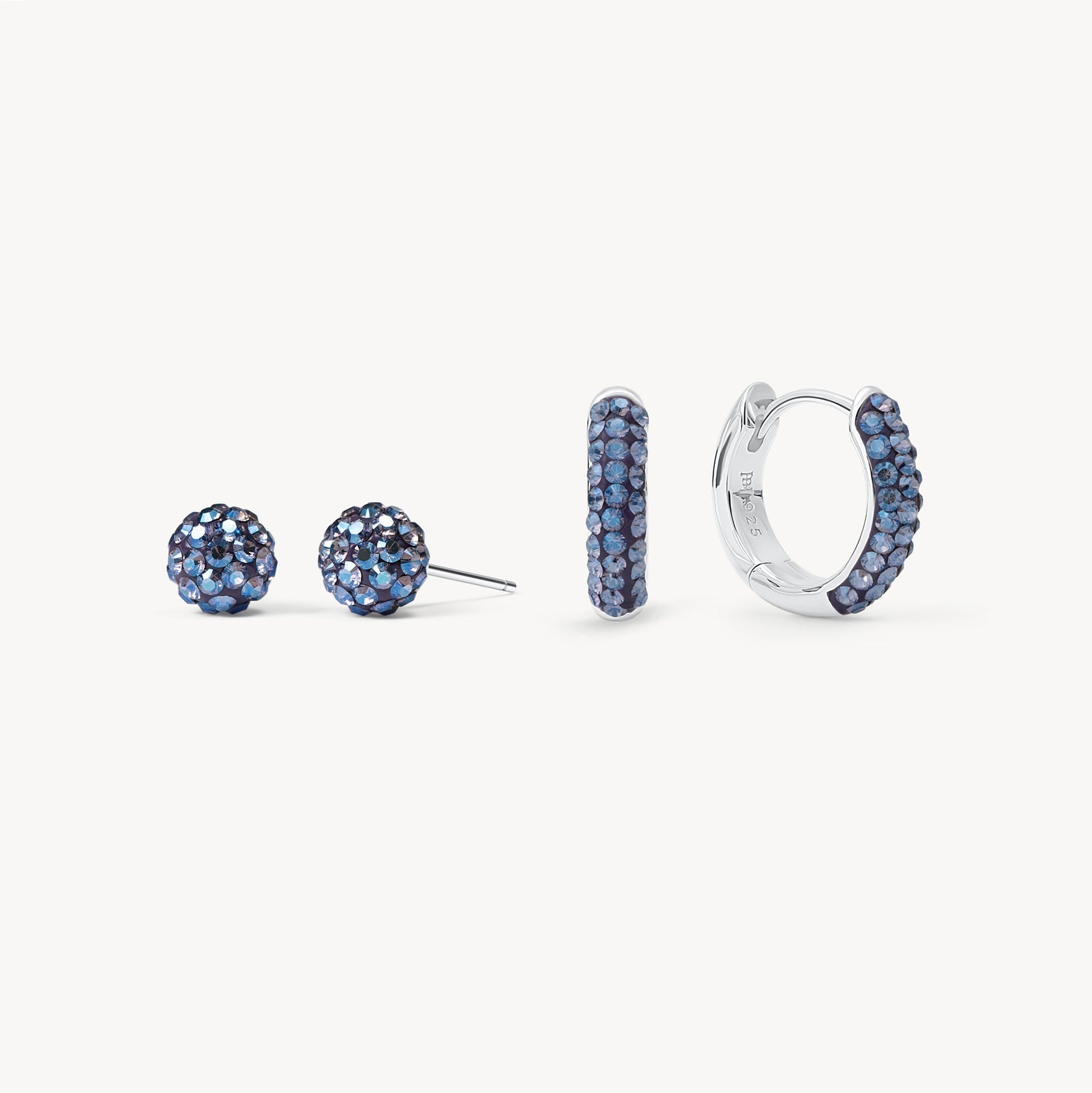 EMPRESS ALWAYS ON SPARKLE HOOPS AND STUDS GIFT SET - Blue Sky Fashions & Lingerie