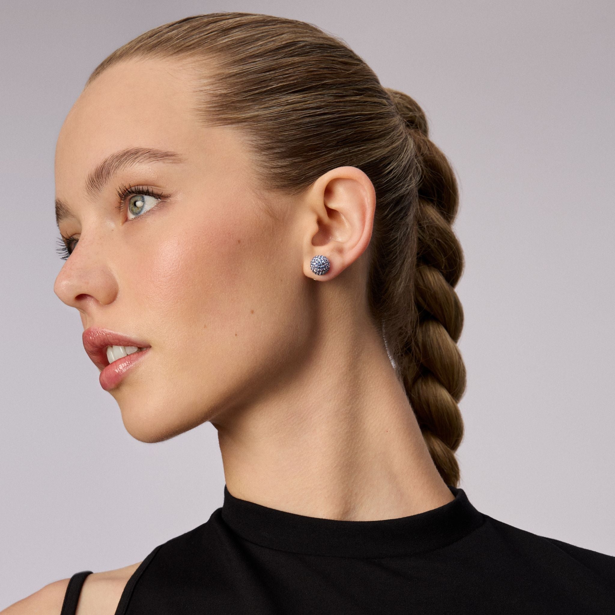 EMPRESS SPARKLE BALL™ STUD EARRINGS 8mm - Blue Sky Fashions & Lingerie