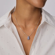 EMPRESS SPARKLE MINI DROP NECKLACE - Blue Sky Fashions & Lingerie