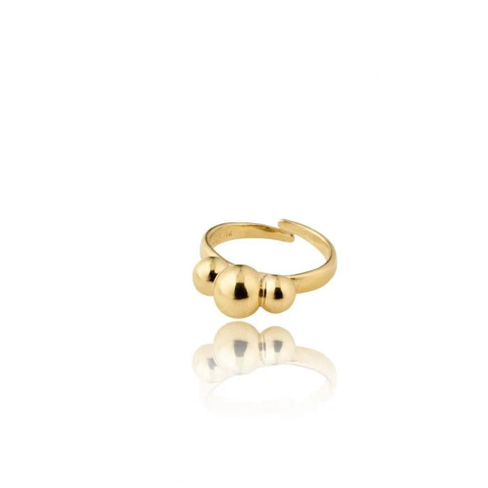 Erna Ring by Pilgrim - Gold - Blue Sky Fashions & Lingerie