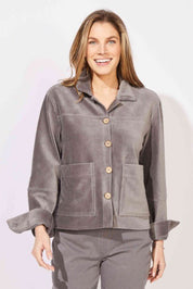 ESCAPE BY HABITAT CAMP JACKET E39011 - Volcano - Blue Sky Fashions & Lingerie