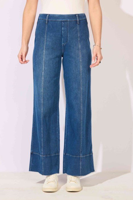 ESCAPE BY HABITAT Comfort Relaxed Jean E64067F6 - Midwash - Blue Sky Fashions & Lingerie