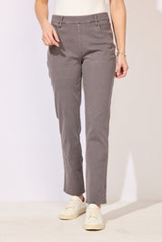 ESCAPE BY HABITAT COMFORT STRAIGHT LEG JEANS E64070 - Volcano - Blue Sky Fashions & Lingerie