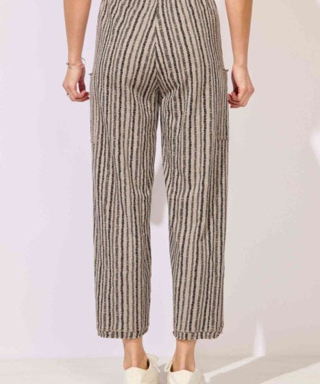 ESCAPE BY HABITAT POCKET FLOOD "CANYON STRIPE" E62226-FOG - Blue Sky Fashions & Lingerie