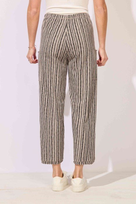 ESCAPE BY HABITAT POCKET FLOOD "CANYON STRIPE" E62226-FOG - Blue Sky Fashions & Lingerie