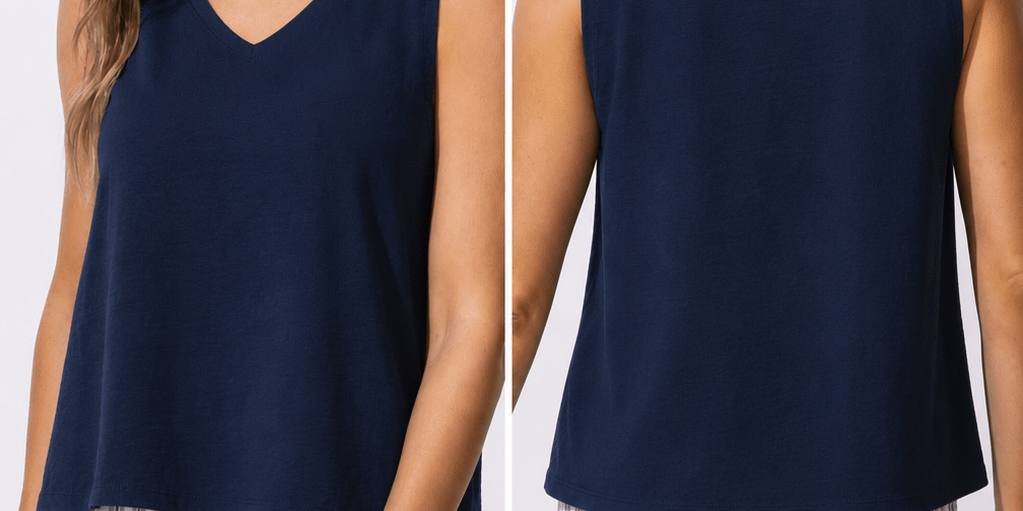 Escape by Habitat Resort Tank E37010 in Navy - Blue Sky Fashions &amp; Lingerie