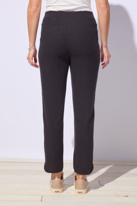ESCAPE BY HABITAT SATURDAY FLEECE PANT E63249F6-BLACK - Blue Sky Fashions & Lingerie