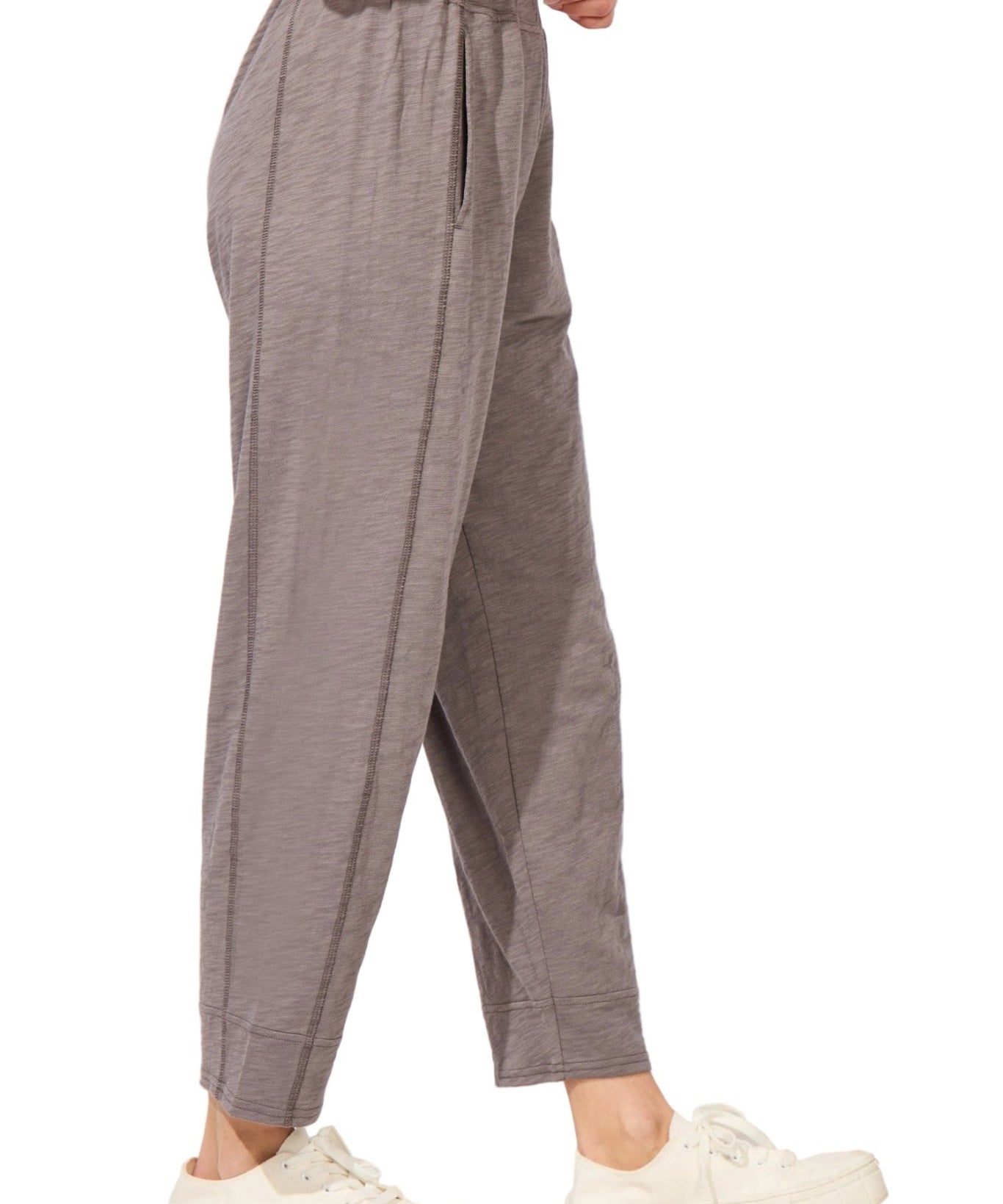 ESCAPE BY HABITAT SERENE SEAMED PANTS E60031 - Volcano - Blue Sky Fashions & Lingerie
